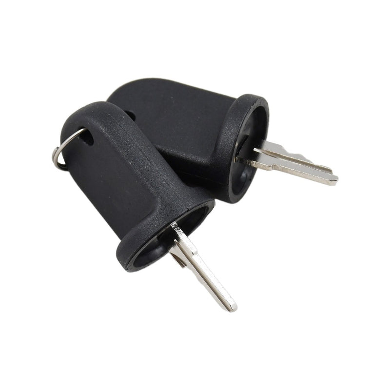 DURAFORCE 2 Pcs FOR EZGO Golf Cart Ignition Keys 611282 for 2008-Up RXV Gas/Electric Model