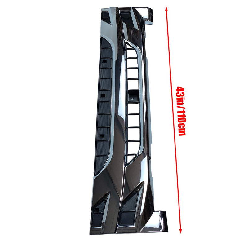 DURAFORCE Bright Radiator Grille Chrome For ISUZU NPR NPR-HD NQR NRR 2015-2023