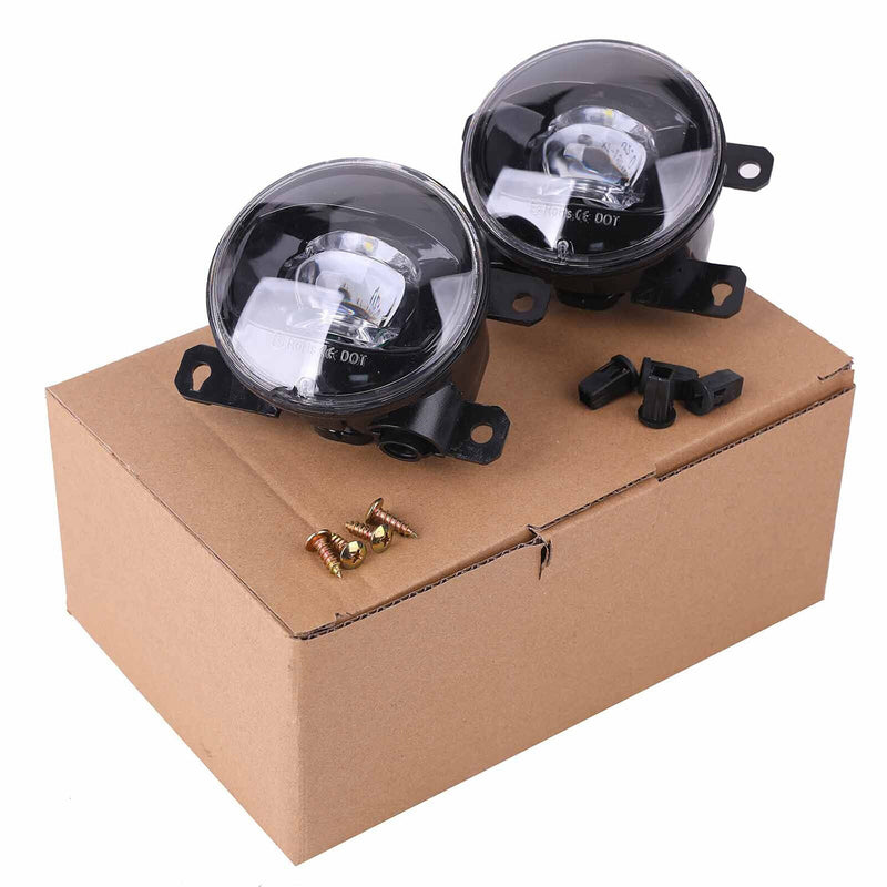 DURAFORCE 2Pcs LED Fog Lights For Subaru Forester XV Crosstrek 2014-2020 Front Bumper Lamp