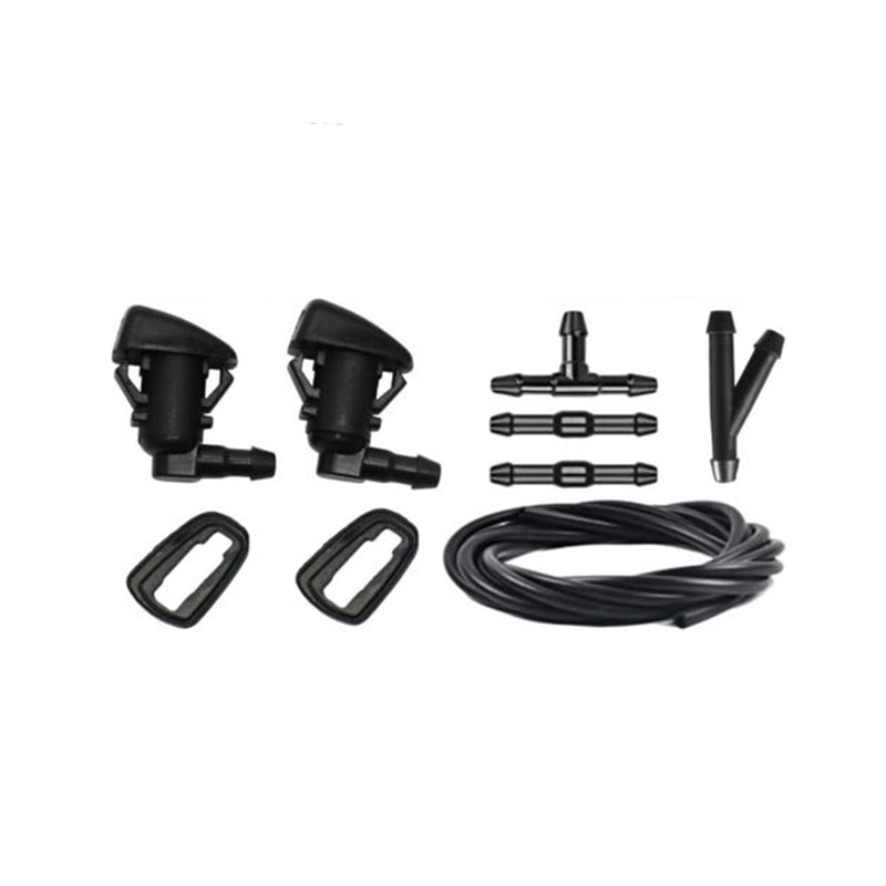 DURAFORCE Windshield Wiper Water Washer Spray Nozzle Jet For 11-17 Jeep Grand Cherokee