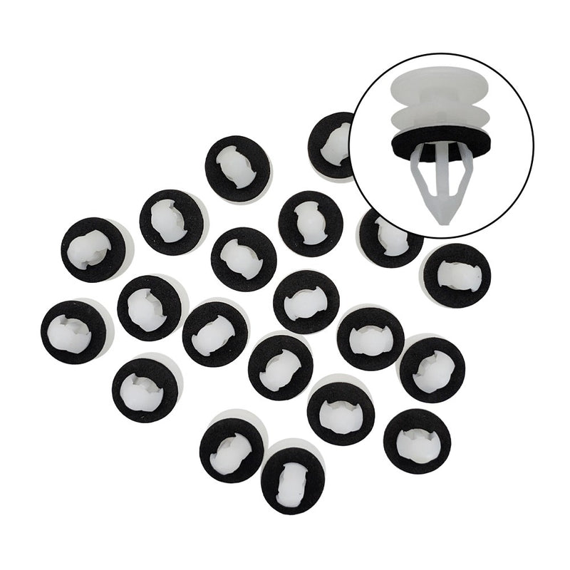 DURAFORCE 20 Door Trim Panel Retainer Clip Fender Liner Fastener Rivet For Buick Cadillac