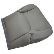 DURAFORCE For 2005-2021 Nissan Frontier Driver Bottom Perforated Leather Seat Cover Gray