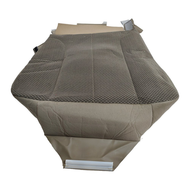 DURAFORCE Driver Side Bottom Cloth Seat Cover Tan For 2003-2005 Dodge Ram 1500 2500 3500