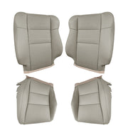 DURAFORCE New For Acura RDX 2007-2012 4Pcs Front Driver Passenger Perforated Leather Cover
