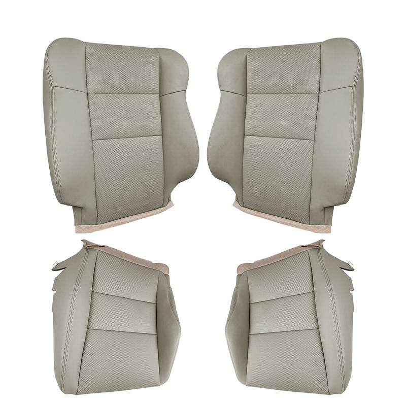 DURAFORCE New For Acura RDX 2007-2012 4Pcs Front Driver Passenger Perforated Leather Cover