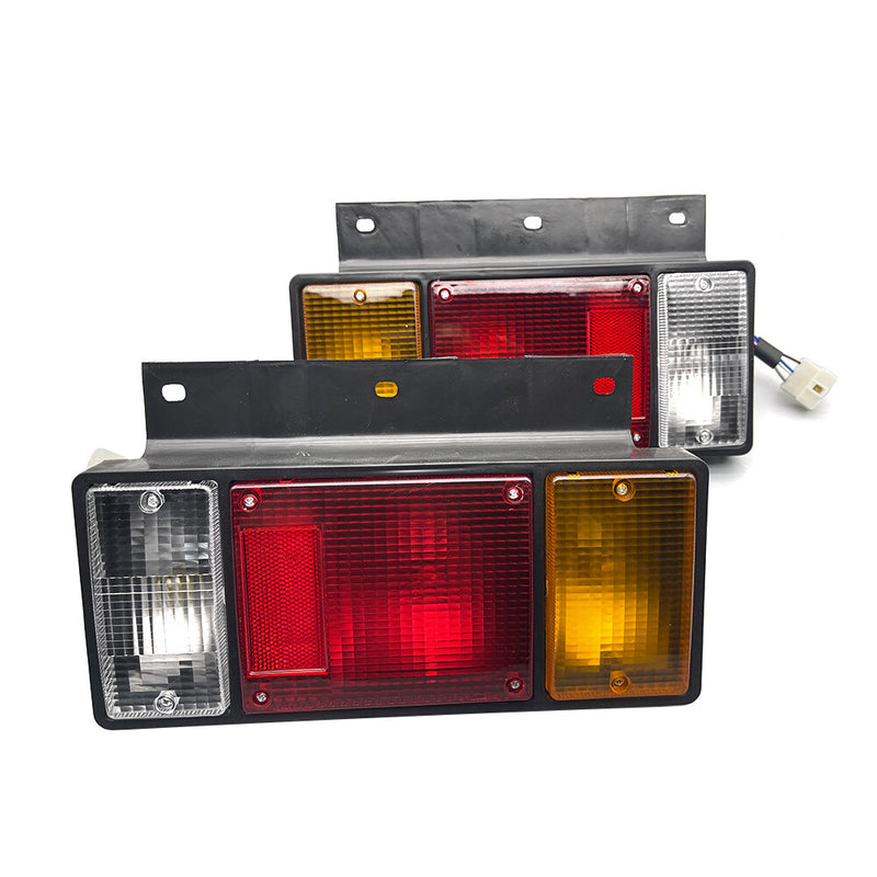 DURAFORCE For 1987-2019 Isuzu NPR NQR NRR FSR FR Rear Tail Lights Tail Lamps Left & Right