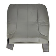 DURAFORCE Passenger Bottom Leather Seat Cover Gray Fit For 2002 - 2005 Dodge Ram 1500 SLT