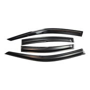 DURAFORCE FOR 2021-2025 LEXUS IS300 IS350 PREMIUM BLACK TRIM WINDOW VISOR RAIN GUARD US
