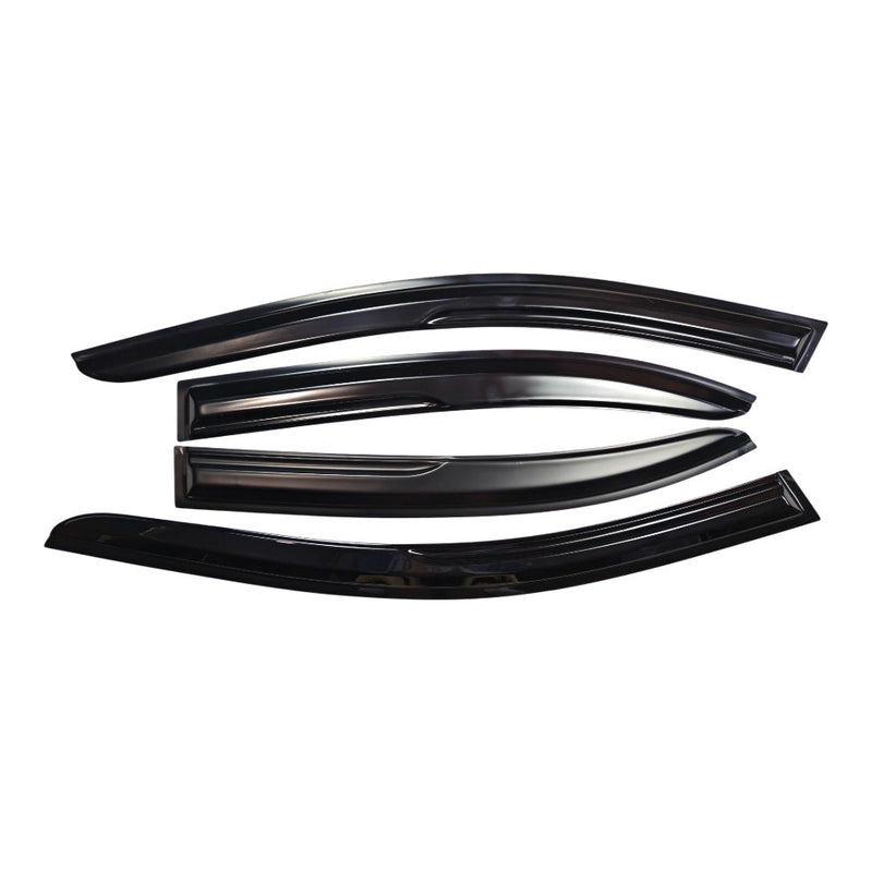DURAFORCE For Volkswagen VW Jetta 2011-2018 Side Window Vent Visor Rain Deflector Guard