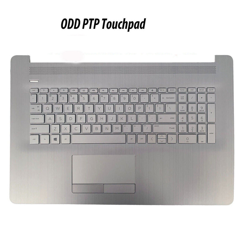 DURAFORCE New Palmrest Backlit Keyboard PTP Touchpad ODD L92783-001 For HP 17-BY 17-CA USA