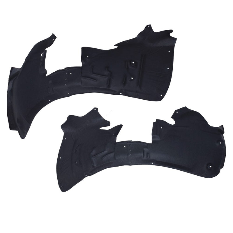 Front Driver Passenger Fender Liner Set with Clips for Audi A4 S4 2009 2012