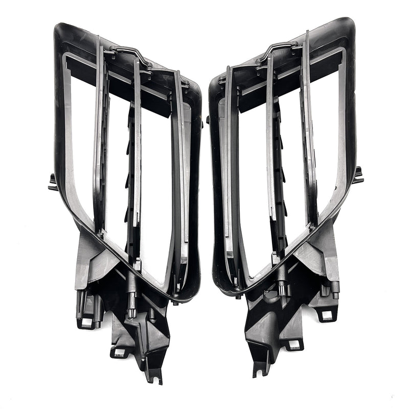 DURAFORCE 2Pcs Left & Right Front Air Shutter Active Grille For 2016-20 21 Tesla Model S