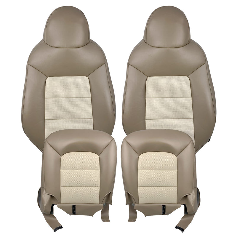 DURAFORCE Driver Passenger Leather Seat Cover For 2003 2004-2006 Expedition Eddie Bauer