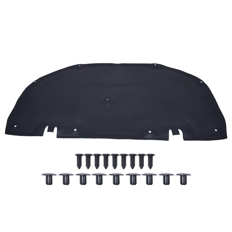 DURAFORCE For Toyota Camry 2018-2022 Cotton Hood Engine Sound Heat Insulation Pad Black