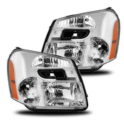 DURAFORCE Front Headlight Fit For Chevy Equinox 2005-2009 Headlamp Projector LH+RH Pair
