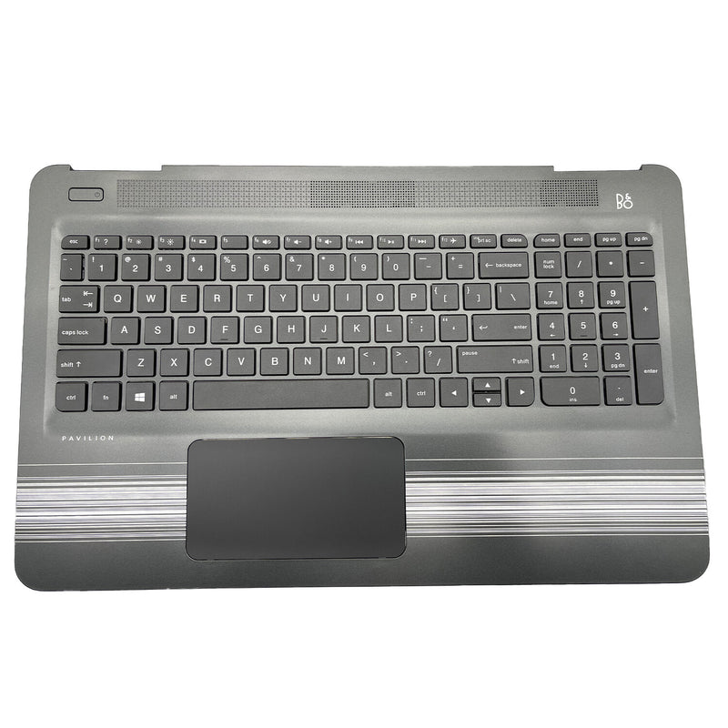 DURAFORCE For HP Pavilion 15-AW 15-AU023CL 15-AU Palmrest Keyboard Non-Backlit 856026-001
