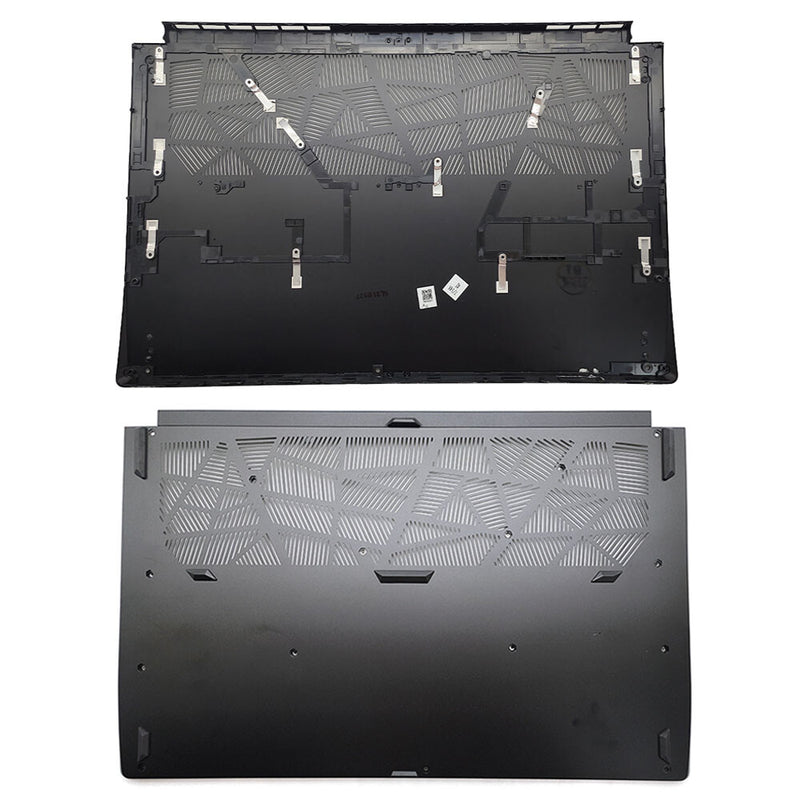DURAFORCE Bottom Base Case Cover For MSI GS76 WS76 Stealth 11UE 11UH MS-17M1 17.3in Black