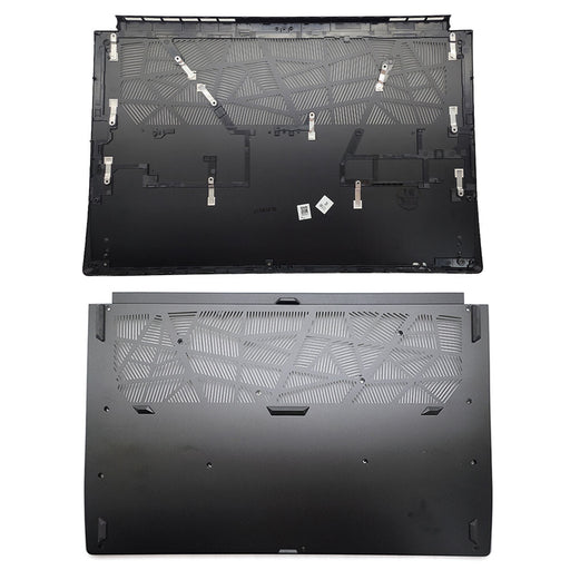 DURAFORCE Bottom Base Case Cover For MSI GS76 WS76 Stealth 11UE 11UH MS-17M1 17.3in Black