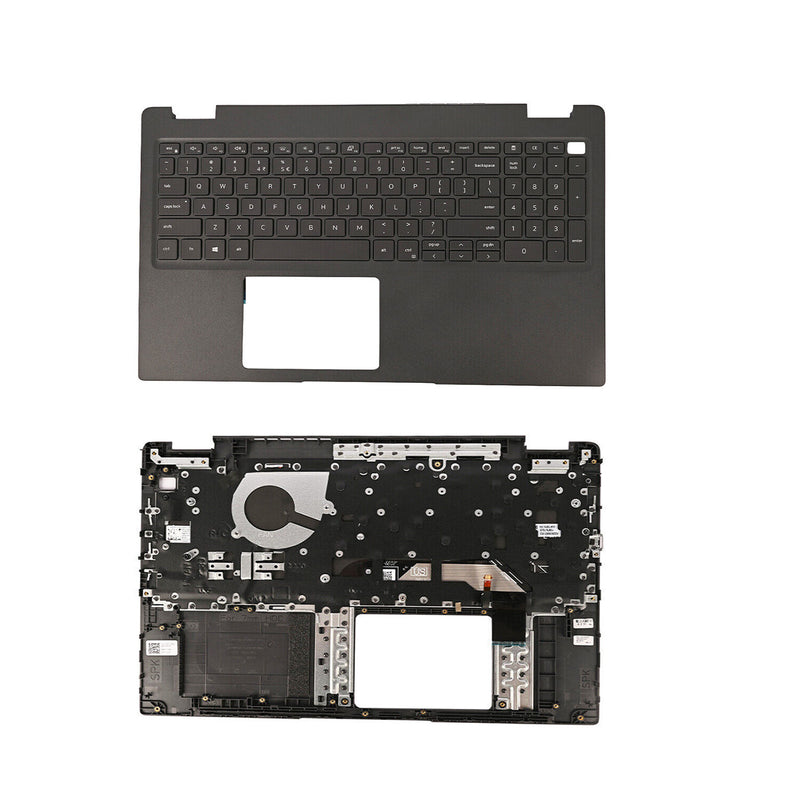DURAFORCE New Black Upper Palmrest US Keyboard Backlit 0JYG4Y For Dell Latitude 3510 E3510