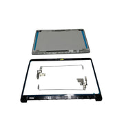 DURAFORCE New For HP 15-DW 15-dw1083wm Top Back Cover & Bezel Hinges Silver L52012-001 US