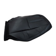 DURAFORCE Driver Passenger Leather Seat Cover Black For Chevy Silverado 1500 2500 2007-14