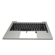 DURAFORCE New For HP Probook 440 445 G9 Palmrest W/ Backlit US Keyboard N01287-001 Silver