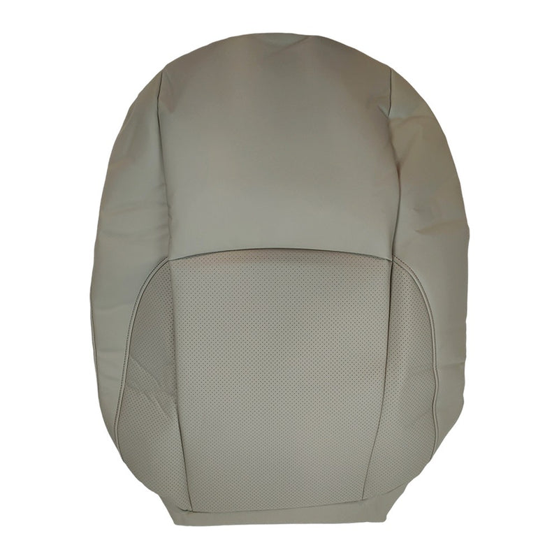 DURAFORCE For 2007-2012 Lexus ES350 Driver Passenger Bottom & Top Leather Seat Cover Gray
