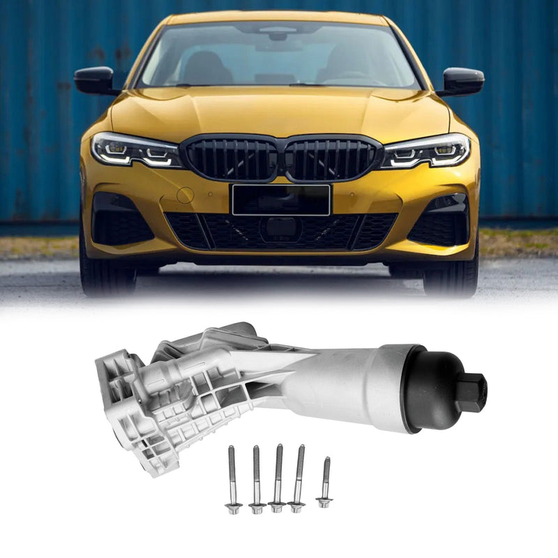 DURAFORCE 11428651710 Aluminum Engine Oil Cooler Filter Housing For BMW B48 230i 330 330e