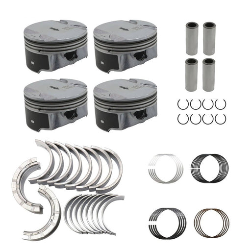 DURAFORCE Main Rod Bearing &Piston&Rings For 06-17 Buick Chevrolet GMC Pontiac Saturn 2.4L