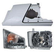 DURAFORCE Side Panel Turn Signal Lamp Headlight For ISUZU NPR NQR NRR 08-20 Passenger side