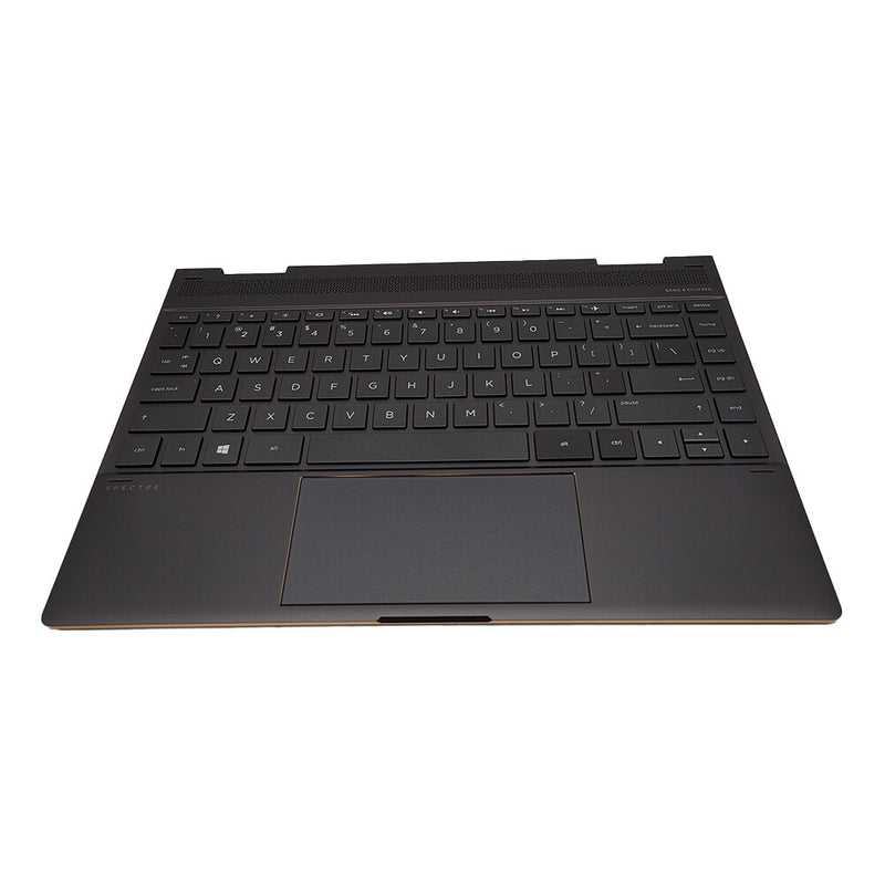 DURAFORCE New For HP Spectre X360 13-AE Palmrest w/Backlit Keyboard Brown 13.3" 942040-001