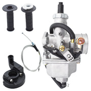 DURAFORCE Handlebar Hand Grips Throttle Cable Carburetor For Honda XR100 XR100R CRF100F