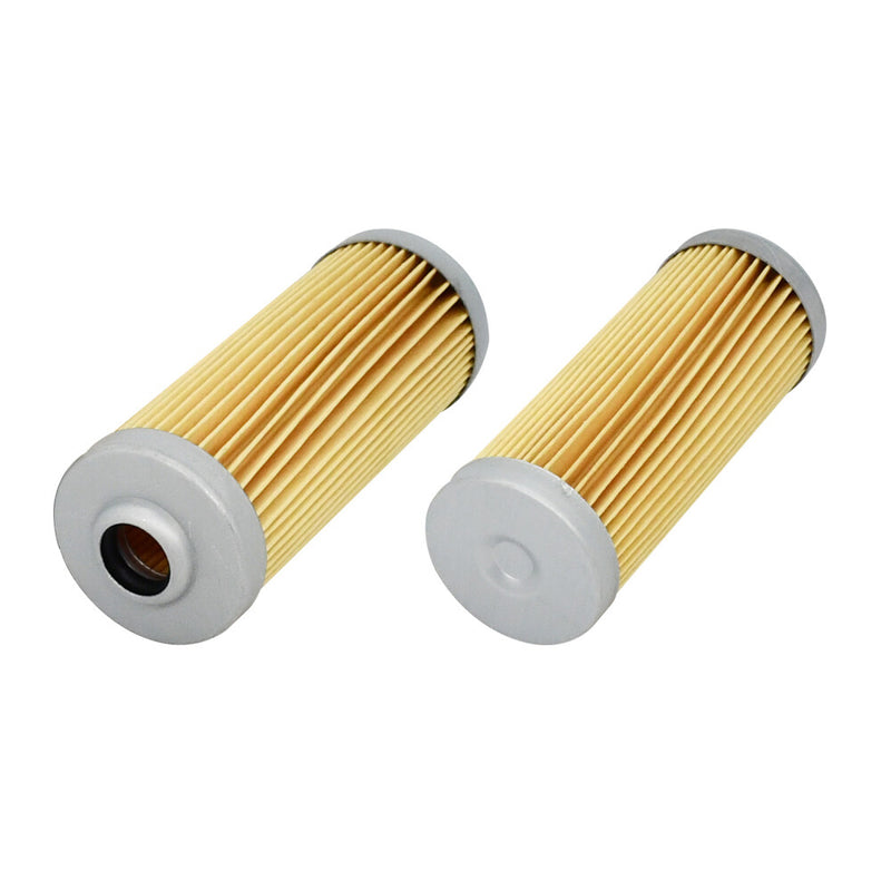 DURAFORCE 2PCS Fuel Filter For John Deere Compact Tractor MIU804763 790 655 4300 4210 4200