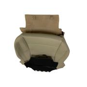 DURAFORCE New Driver Perforated Leather Bottom Seat Cover TAN For 2015-2019 Subaru Outback