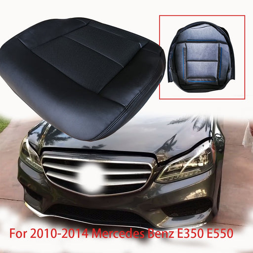 DURAFORCE Driver Side Bottom Seat Cover For 2010-2014 Mercedes Benz E350 E550 Sedan Black