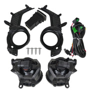 DURAFORCE For 2014-2021 Toyota 4Runner TRD/SR5 Fog Lights+Lamps Bezel+Wire Switch Kits