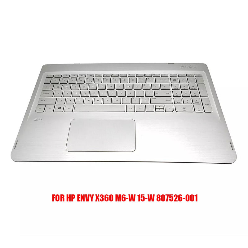 DURAFORCE New For HP ENVY X360 M6-W 15-W Palmrest Backlit Keyboard Touchpad 807526-001 US