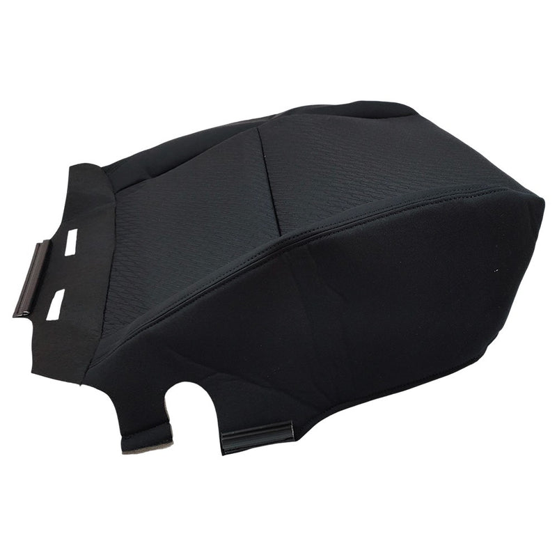 DURAFORCE Fit For 2009 2010 - 2014 Chevy Silverado Driver Bottom Cloth Seat Cover Black