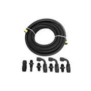 DURAFORCE For GM 4L80E Automatic Transmission Cooler Lines Kit 6-AN Steel Braided Line Kit