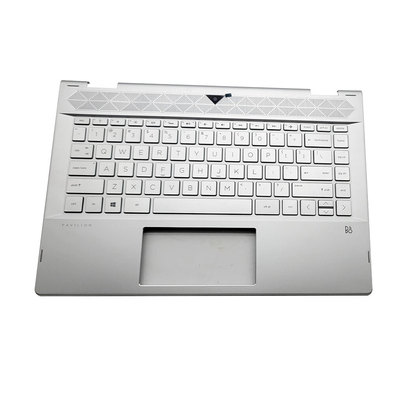 DURAFORCE Palmrest Keyboard For HP Pavilion X360 14-CD 14-CD1055CL L18955-001 L18953-001