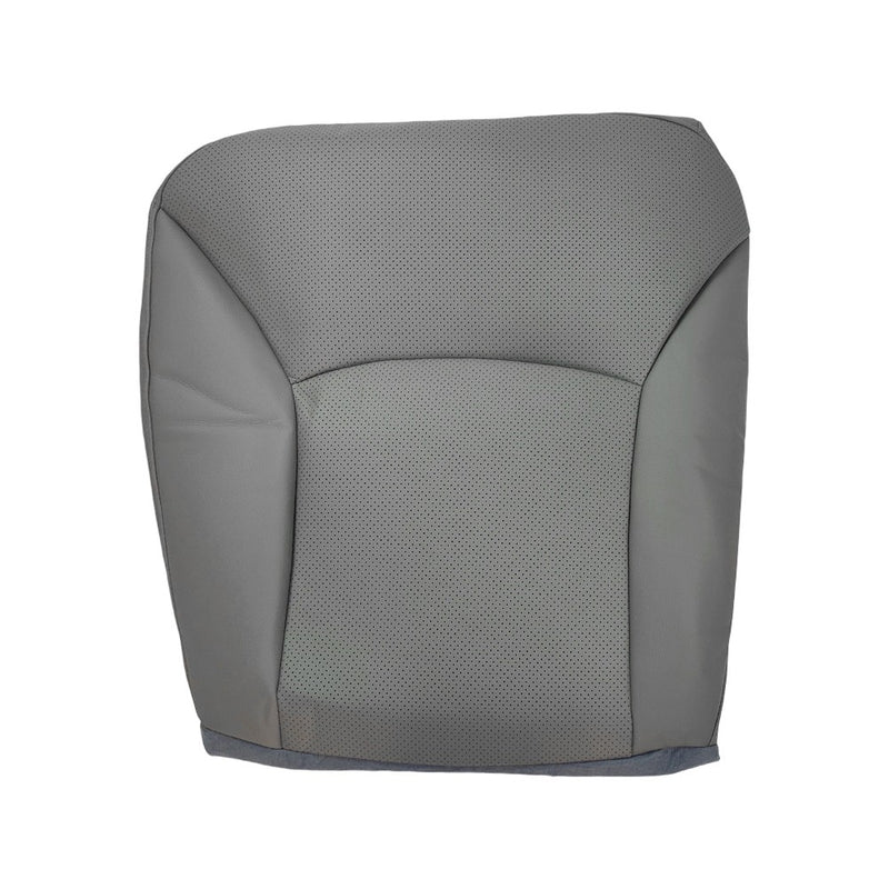 DURAFORCE Driver Bottom Replacement Seat Cover Gray Fit For 2002-2008 Ford E150 E250 E350
