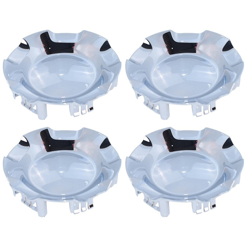 DURAFORCE New Chrome ABS Center Caps 4PCS for Chevy Suburban 2007-2014 for 7.2" Diameter
