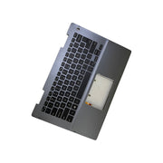 DURAFORCE For Dell Inspiron 5482 5485 5491 Palmrest Backlit Keyboard 09VMHF 9VMHF New Gray