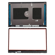 DURAFORCE 0CR84C LCD Back Cover Front Bezel for Dell Vostro 15 5501 5502 V5501 V5502