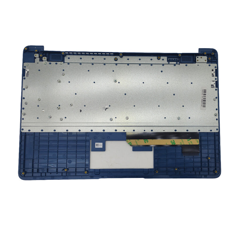 DURAFORCE New Palmrest Keyboard For Gateway GWTN141-6BL GWTN141-10BL GWTN141-4BL Blue 14in