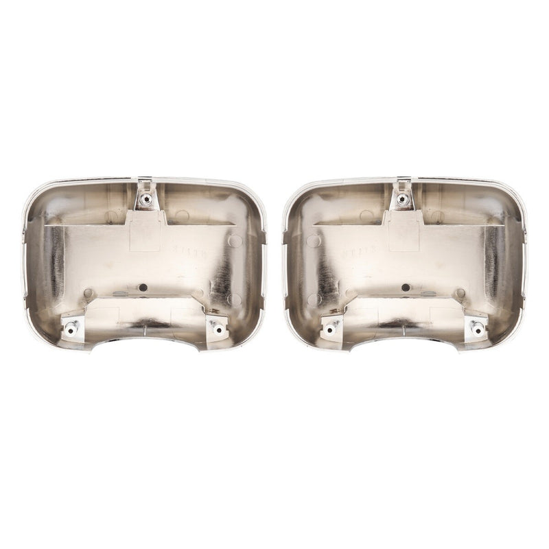 DURAFORCE For 2008-2017 Freightliner Cascadia Chrome Hood Mirrors Cover LH RH Pair
