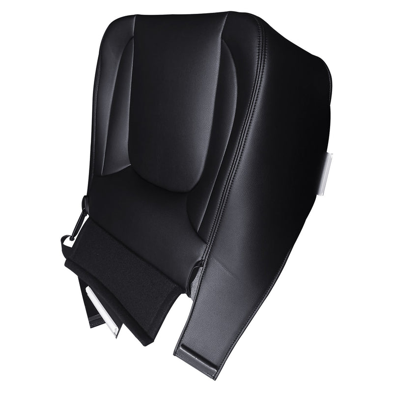DURAFORCE Driver Passenger Bottom Leather Seat Covers For 2004-2005 Dodge Ram 3500 Laramie