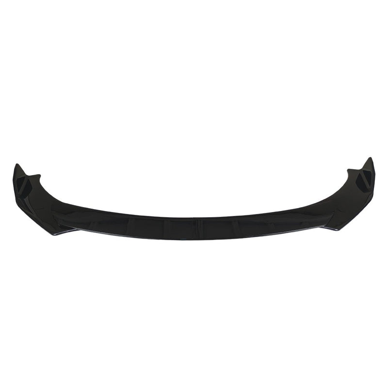 DURAFORCE For Dodge Charger 2007-2014 Glossy Black Front Bumper Lip Spoiler Body Kit Side