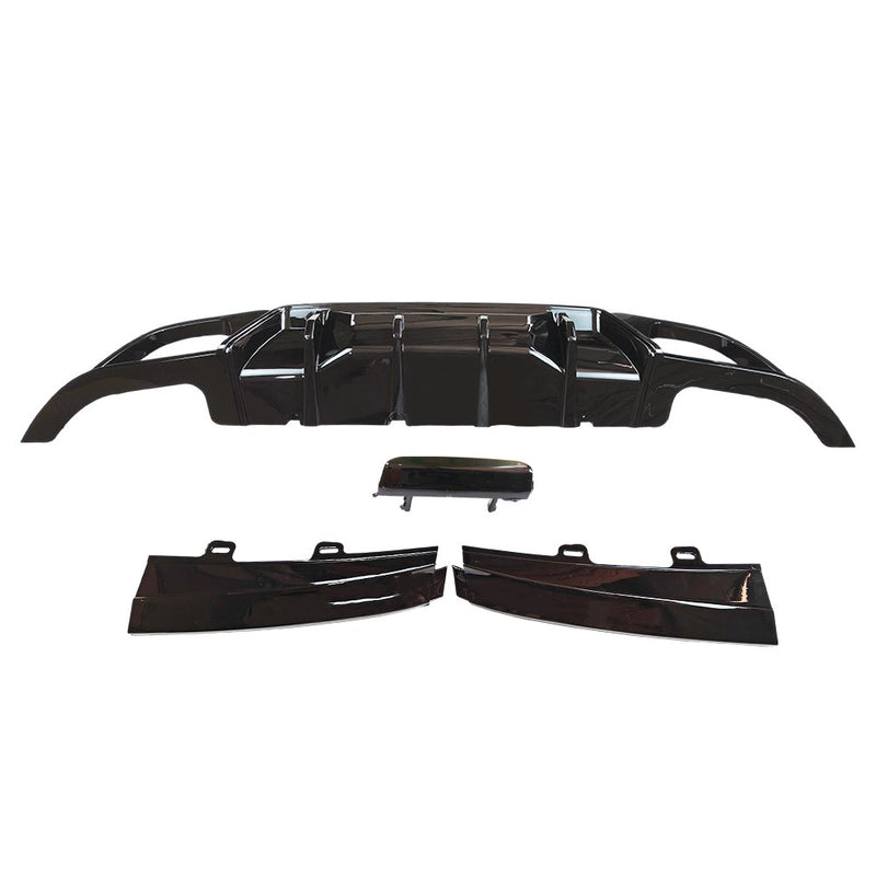 DURAFORCE Gloss Black Rear Diffuser For BMW 330e xDrive 2022 Base Sedan 4-Door L4 2.0L