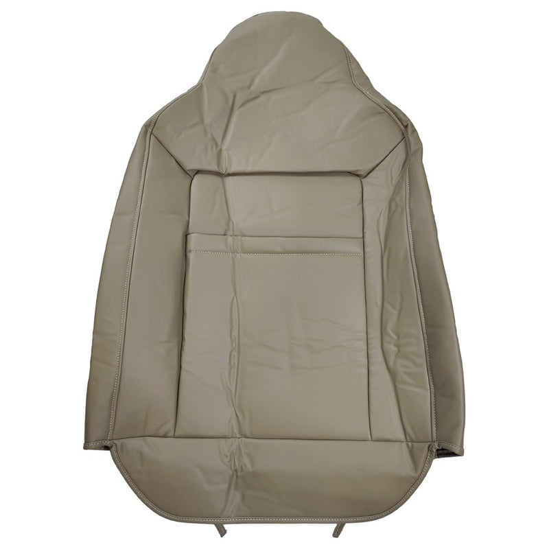 DURAFORCE LH / RH Front Leather Seat Cover Tan For 2003-2006 Ford Expedition Eddie Bauer